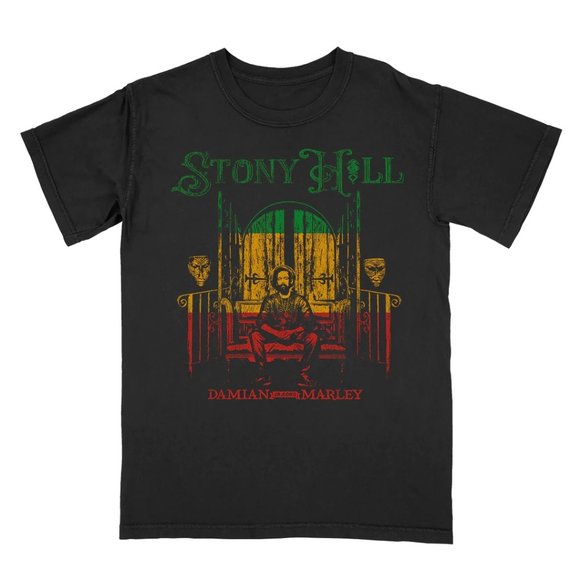 Damian Marley Other - Damian Marley "Stony Hill GGR" Unisex Adult S/S T-Shirt